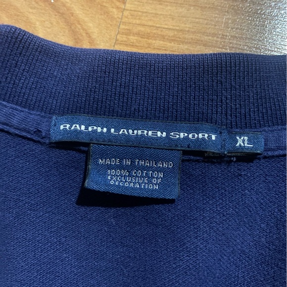 RALPH LAUREN-XL POLO-NAVY BLUE - Picture 3 of 3